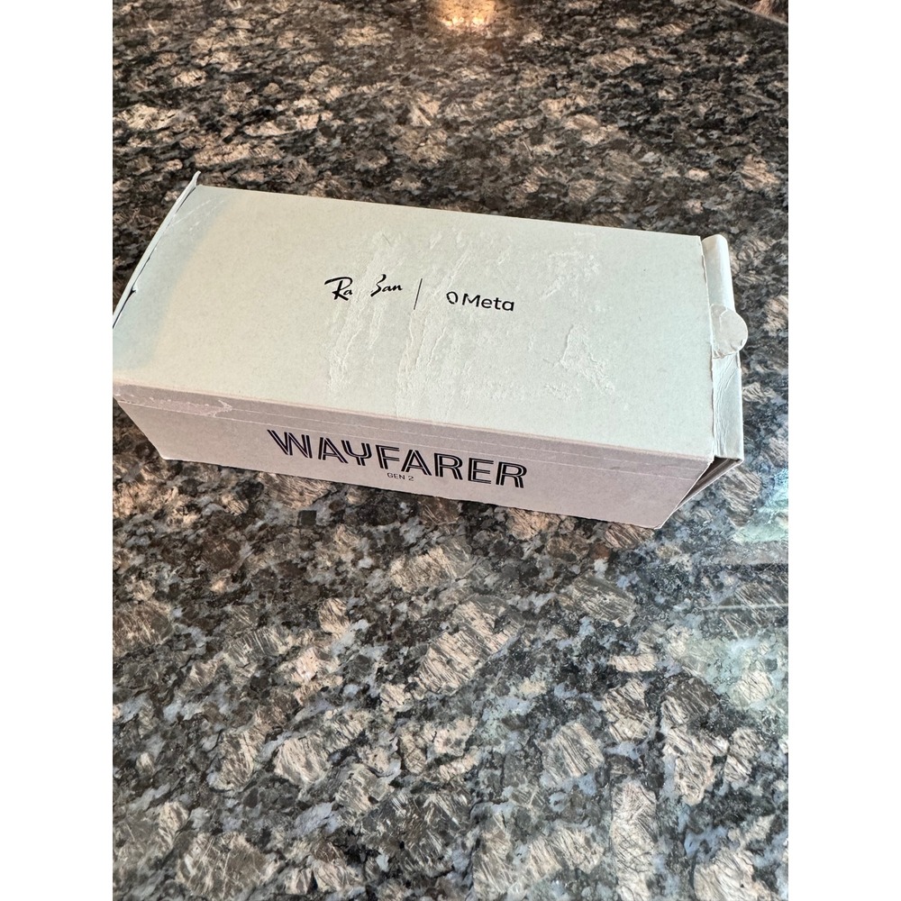 Ray-Ban Meta Wayfarer Gen 2 Smart Glasses Matte Black Clear Lens RW4012 50mm